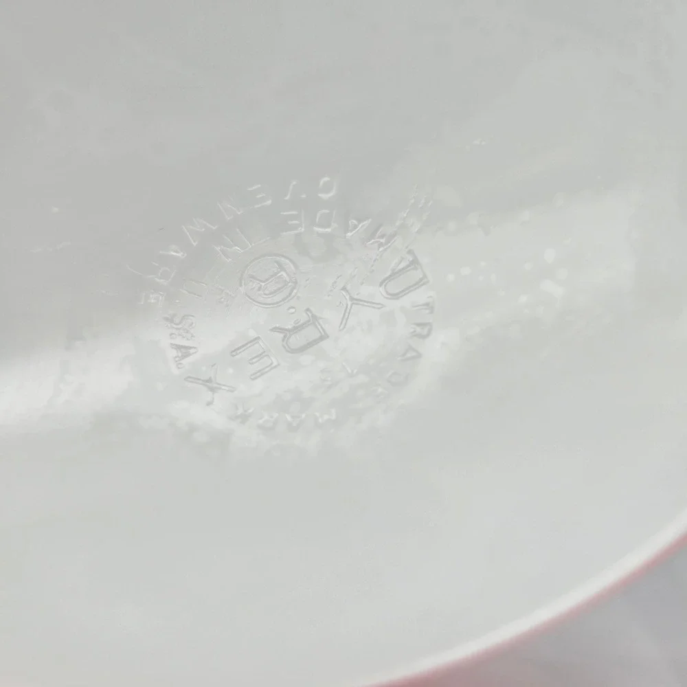 Vintage Pyrex Flamingo Pink Pie Plate 10